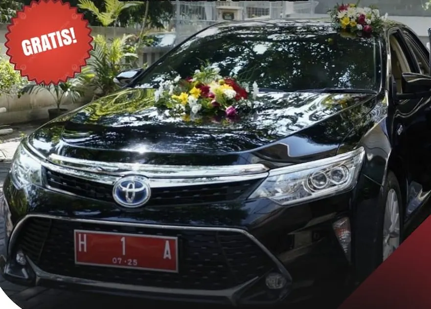 Warga Kota Semarang gratis pinjam mobil dinas Wali Kota Semarang untuk mobil pengantin pernikahan. (Sumber: Pemkot Semarang)