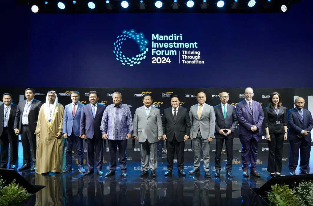 MIF 2024 mengangkat tema “Thriving Through Transition” di Jakarta.
 (Sumber:  | Foto: dokumentasi Bank Mandiri)