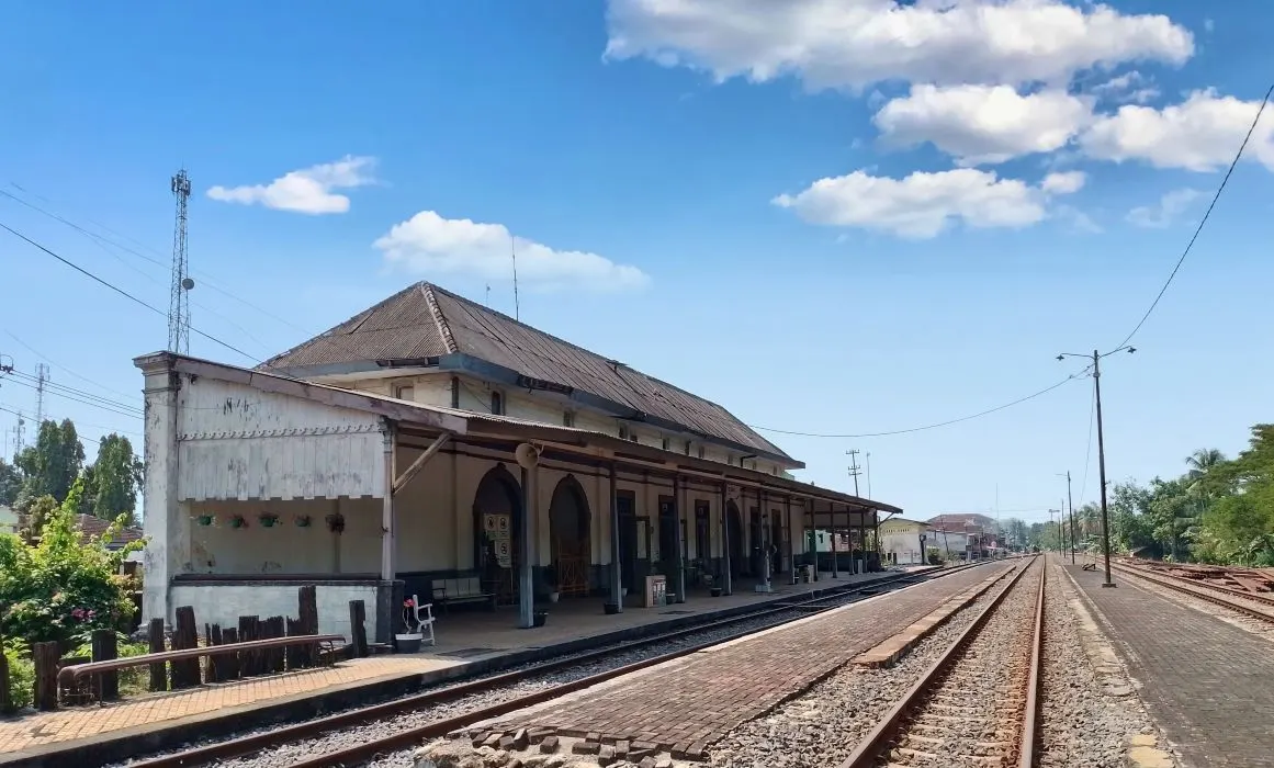 Stasiun Telawa Kabupaten Boyolali. (Sumber:  | Foto: Sakti Setiawan.)