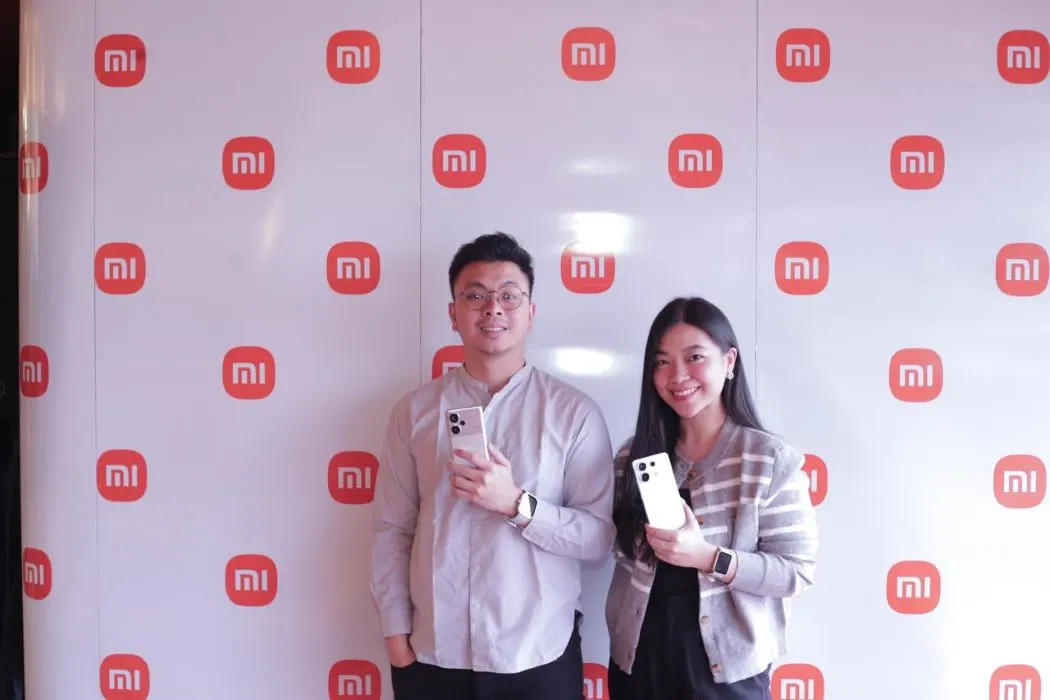 Product Marketing Manager Xiaomi Indonesia Calvin Nobel saat paparan. (Sumber:  | Foto: sakti)