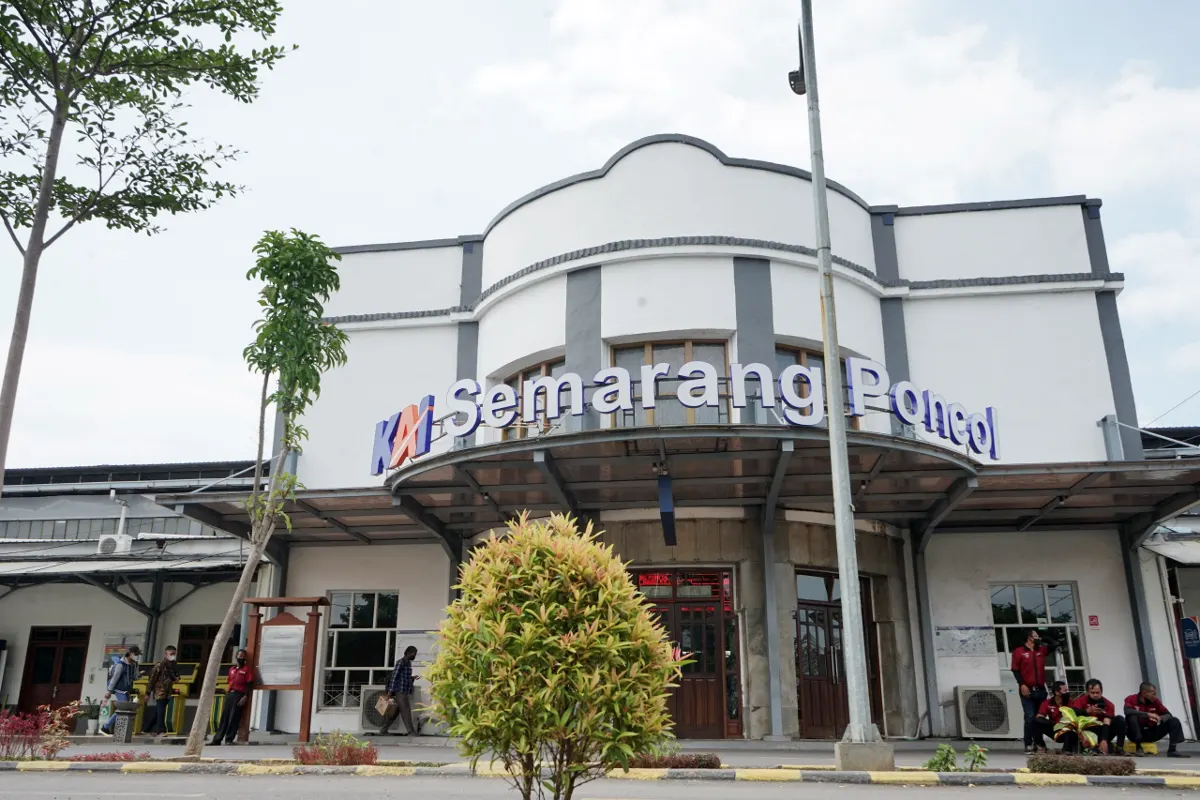 Stasiun Poncol Semarang. (Sumber:  | Foto: Sakti)