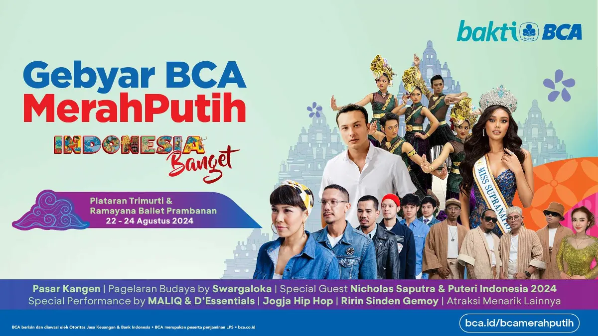 Gebyar BCA Merah Putih: Indonesia Banget. (Sumber:  | Foto: Dok BCA )