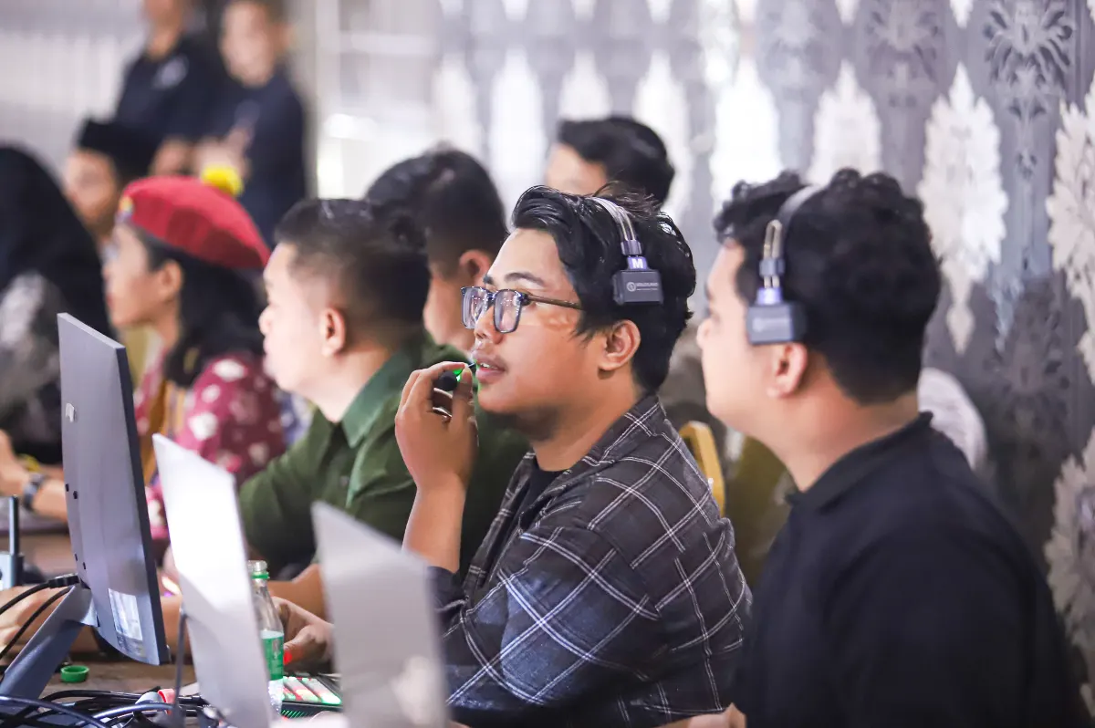 Pelaku industri kreatif di Semarang. (Sumber:  | Foto: Sakti.)