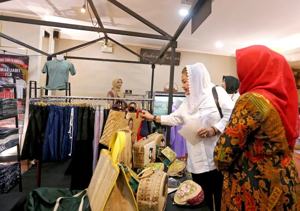 Wali Kota Semarang, Hevearita Gunaryanti Rahayu saat Business Match di Hotel Pandanaran. (Sumber:  | Foto: Sakti)