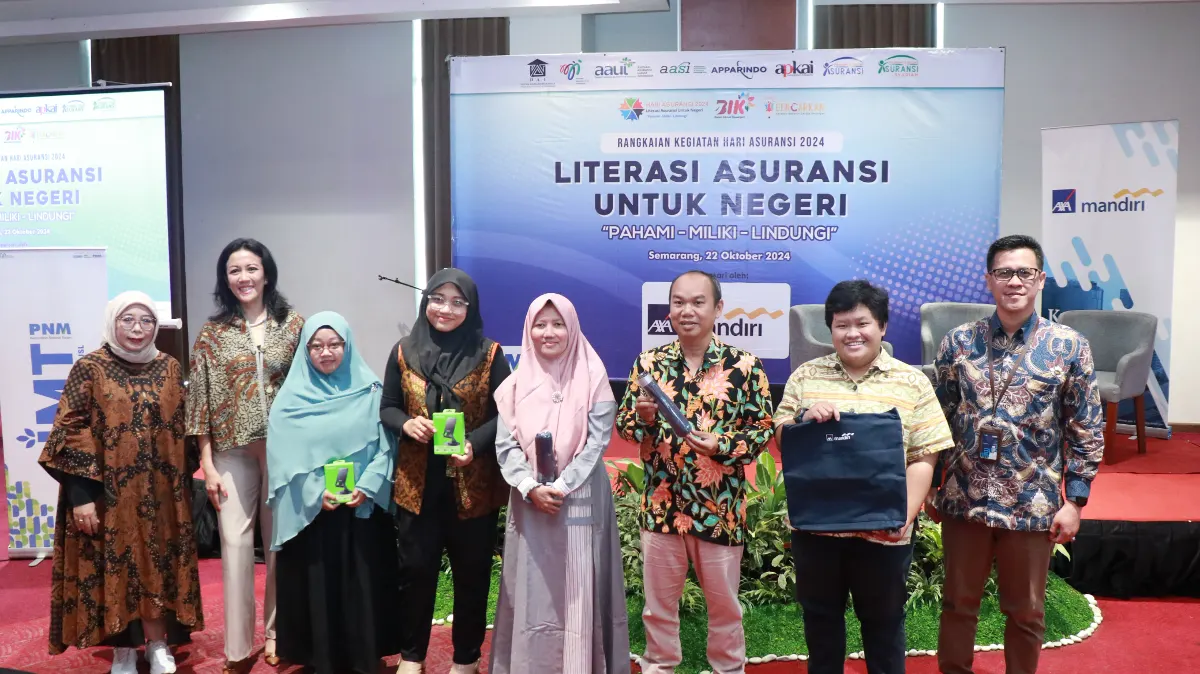 AXA Mandiri  menggelar kegiatan literasi keuangan dan kesehatan di Semarang bertajuk ‘Literasi Asuransi untuk Negeri’. (Sumber:  | Foto: Dok)
