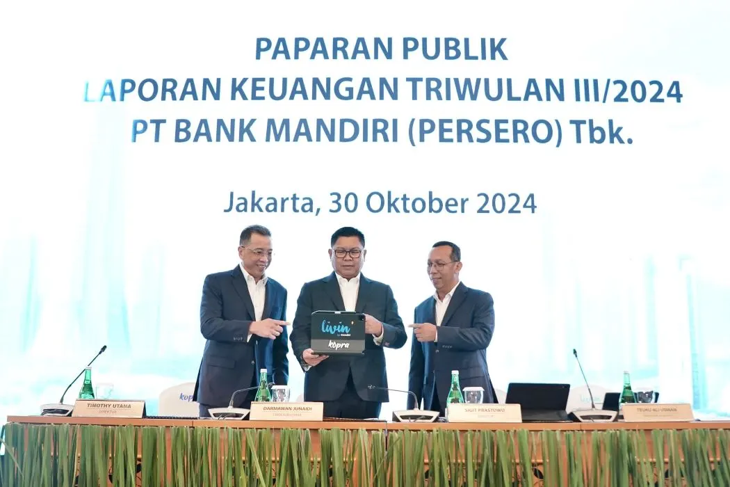 Paparan Publik Bank Mandiri. (Sumber:  | Foto: dok Bank Mandiri)