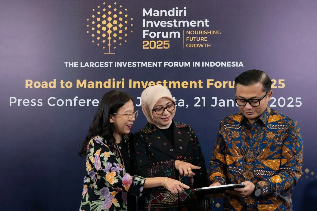 Konferensi Pers Pre-Event MIF 2025 di Jakarta, Selasa 21 Januari 2025.
 (Sumber:  | Foto: dok Bank Mandiri.)
