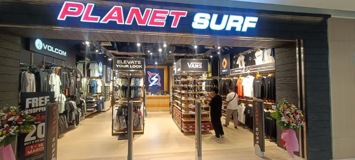 Planet Surf di Pollux Mall Paragon  Semarang. (Sumber:  | Foto: Sakti)