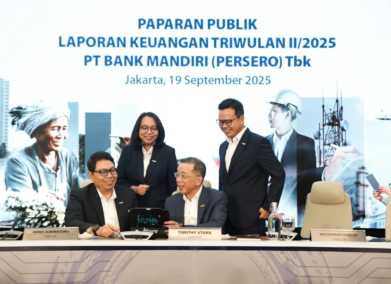 Paparan Publik Bank Mandiri. (Sumber:  | Foto: dok Bank Mandiri)