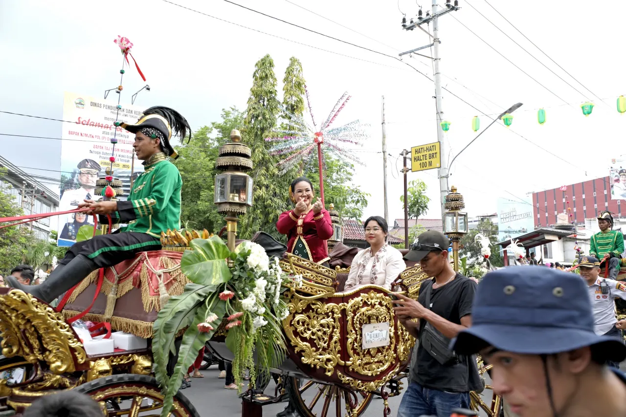 Pemkot Semarang memastikan tradisi tahunan Dugderan 2026 akan hadir dengan skala yang lebih megah pada Senin (16/2/2026). (Sumber:  | Foto: Dok)