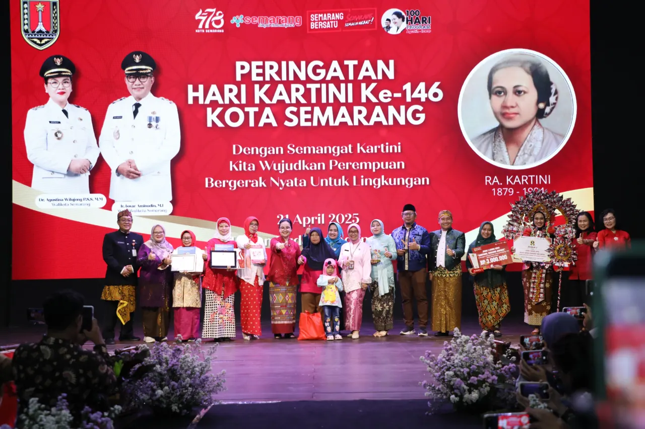Dari Apel Berbusana Adat Hingga Talkshow Hari Kartini, Pemkot Semarang Perkuat Pemberdayaan Perempuan