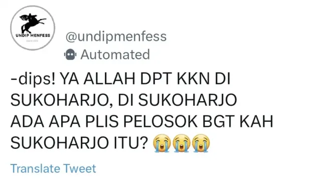 Viral Mahasiswa Kena Salty Netizen seusai Sebut Sukoharjo Pelosok, Berujung Minta Maaf