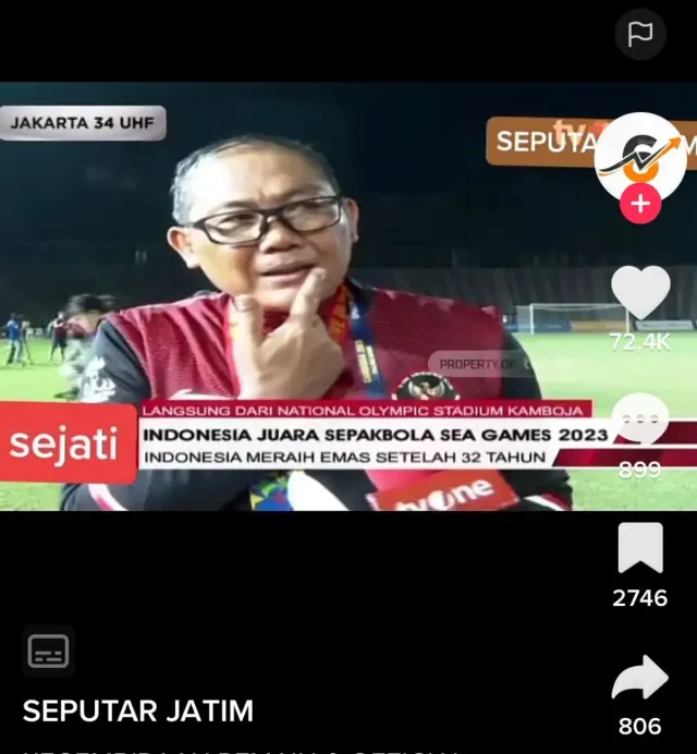 Cerita Sumardji Manajer Timnas Indonesia U 22 Jadi Korban Pemukulan Timnas Thailand: Namanya Juga Perjuangan...