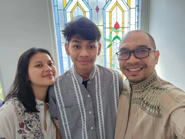 Momen David Ozora Dikunjungi Adiknya, Datang dari Jauh Demi Jadi Penyemangat