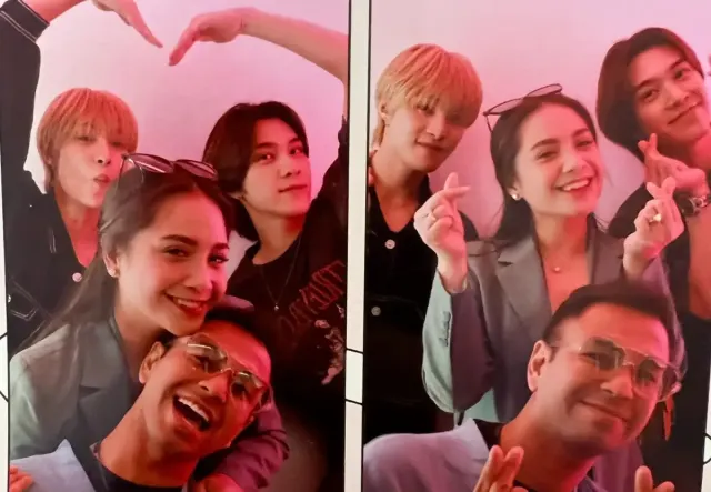 Giliran Raffi dan Nagita Bertemu Hendery dan Yangyang WayV, Panggil Father-Mother Juga?