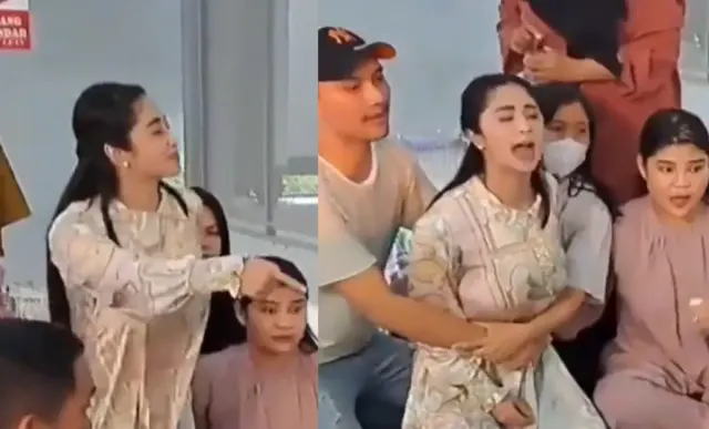 Momen Dewi Perssik Ngamuk saat Mediasi dengan RT, Warga Kompak Lantukan Sholawat