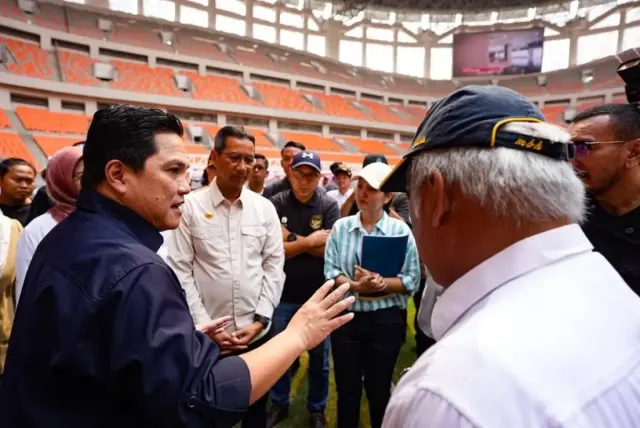 Catatan Penting Menteri PUPR soal Stadion JIS, Rumput Tak Sesuai hingga Akses yang Tak Aman untuk Penonton