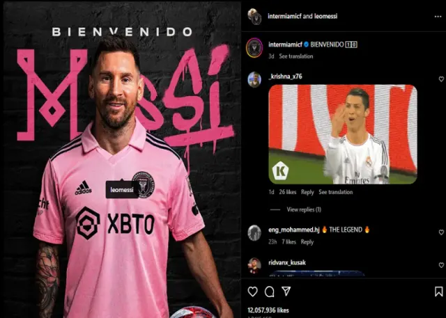 Lionel Messi Kalahkan Rekor Ronaldo Meski Belum Bermain di Inter Miami