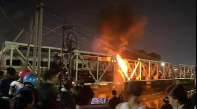 Beredar Video Kondisi Terkini Lintasan Kereta Api Pasca KA 112 Brantas Bertabrakan dengan Truk