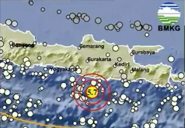 Gempa Magnitudo 5,7 Guncang Pacitan, Getarannya Terasa hingga Semarang dan Jogja