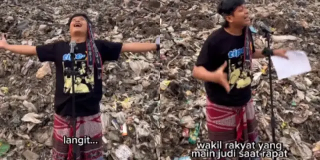 Sentil DPRD Cinta Mega yang Main Judi saat Rapat, Komika Egi Haw Bikin Puisi Menohok Tentang Candy Crush