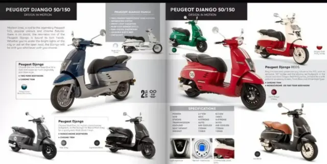 Vespa Minggir Dulu, Skuter Matik Peugeot Django 150 Punya Gaya Neo-Retro Keren Abis! Harganya Cuma Segini