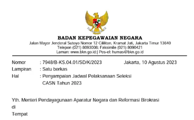 Jadwal CPNS 2023 Resmi 17 September? Selamat! Ini yang Harus Kamu Tahu!