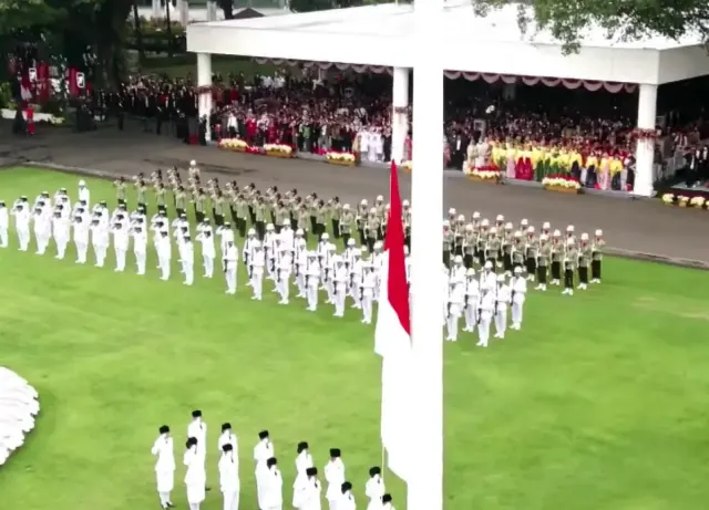 Alasan Pengibaran Bendera Merah Putih 17 Agustus Hanya Diiringi Instrumental Indonesia Raya