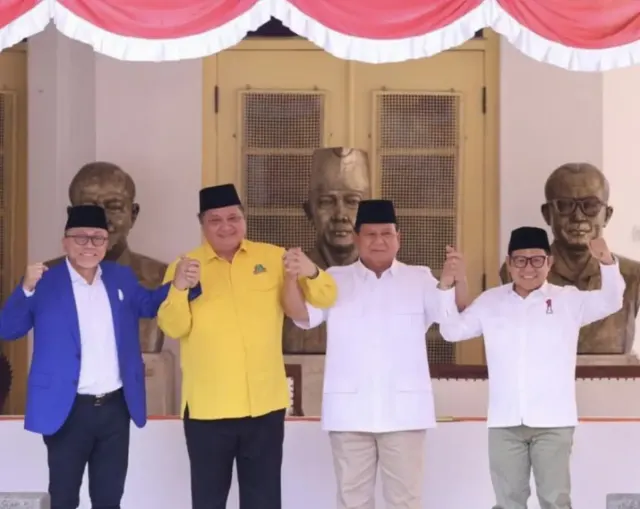 Tambahan Amunisi Dukungan dari Tiga Partai Sekaligus, Prabowo: Tak Ada Campur Tangan Jokowi