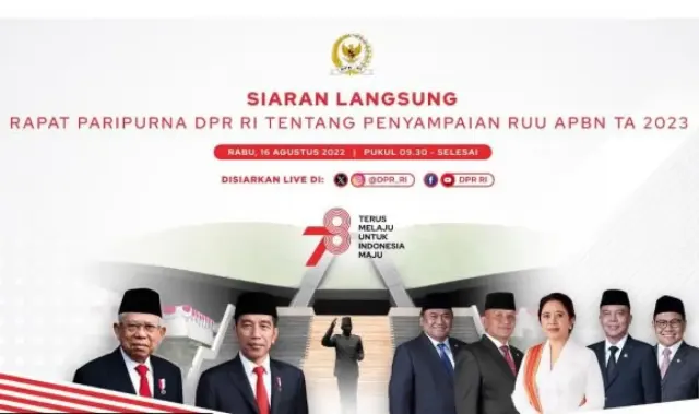 Link Live Streaming Pidato Presiden RI: Penyampaian RUU APBN Tahun 2024, Umumkan Kenaikan Gaji PNS? Cek Jadwal Siaran Langsung DI SINI