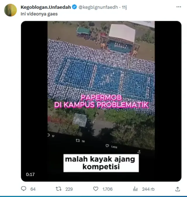 Viral Curhatan Mahasiswa Dipaksa Kampus Lakukan Hal Ini Demi Papermob: Maksa Banget!
