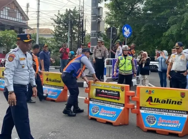Diawasi Tilang Elektronik, Sistem Satu Arah Resmi Berlaku di Jalan Veteran, Jalan Kariadi dan Jalan Kyai Saleh