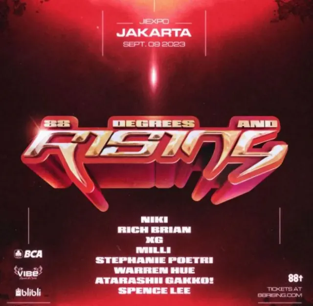 Festival Musik 88 Degrees & Rising Resmi DIBATALKAN, Bisa Refund Tiket atau Tidak?