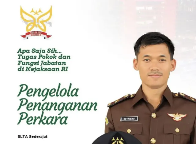 Formasi CPNS Kejaksaan Bagi Lulusan SMA, Salah Satunya Pengelola Penanganan Perkara, Ini Tugasnya