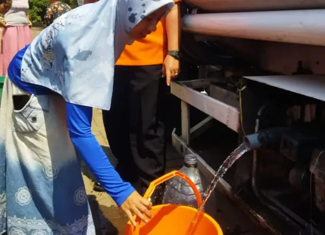 BPBD Kota Semarang Terus Salurkan Air Bersih, Kemarau Diprediksi Sampai September
