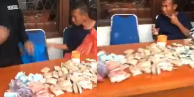 Pengemis Ditangkap Usai Pamer Alat Kelamin ke Ibu-ibu, Pas Digeledah Ternyata Simpan Uang Puluhan Juta