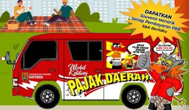 Jadwal Bayar PBB Pakde Semar Keliling di Mangunharjo, Minggu 3 September 2023