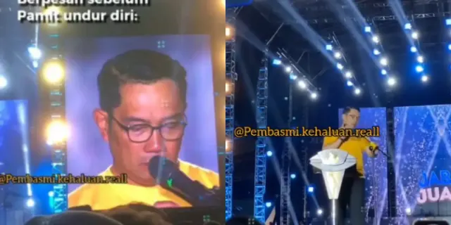 Bikin Mewek, Begini Momen Haru Ridwan Kamil Ucap Perpisahan dengan Warga Jawa Barat