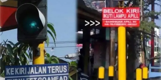 Dilarang Langsung Belok Kiri jika Tak Ingin Ditilang, Simak Aturannya