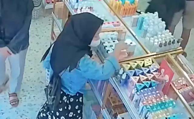 Geram, Toko Skincare di Tembalang Sebar Rekaman CCTV Aksi Perempuan Maling Puluhan Produk