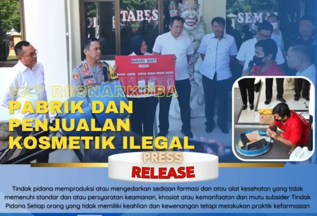 Polisi Ungkap Produksi Kosmetik Ilegal di Semarang, Produk Dijual via Marketplace