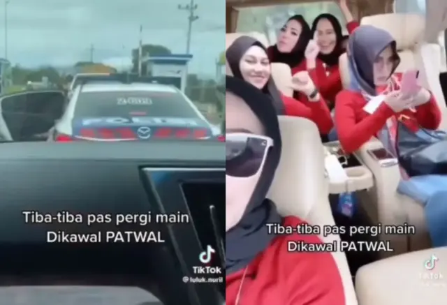 VIRAL Istri Polisi Maki Anak SMK Magang di Pusat Perbelanjaan, Ternyata Juga Gunakan Patwal Untuk Kawal Pergi Main
