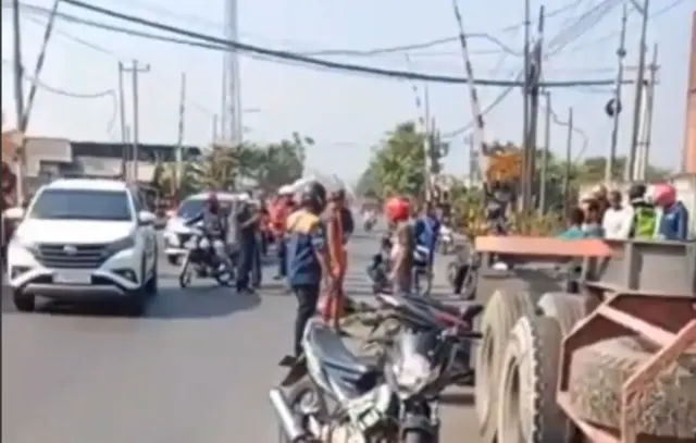 Kecelakaan di Ronggowarsito Semarang, Seorang Pria Tewas Terlindas Truk