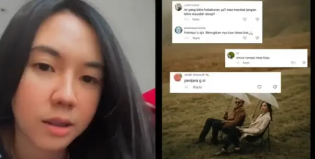 Sudah Dirujak Warganet Dituduh Pengantin yang Prewedding di Bromo, Wanita Ini Ngakak Sambil Kasih Penjelasan
