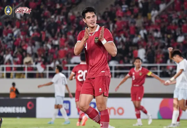 Indonesia Hancurkan China Taipei  9-0 di Kualifikasi Piala Asia U-23 2024, Hujan Gol Timnas U-23 Bermain Dominan Dua Babak