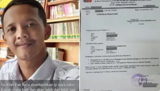 Viral Guru Honorer Favorit Dipecat Usai Laporkan Kepala Sekolah yang Korup, Difitnah Tidak Loyal dan Patuh Pada Pemimpin