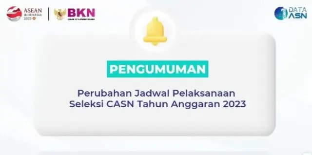 RESMI DIUNDUR! Ini Jadwal Terbaru Seleksi CASN 2023 Dari BKN