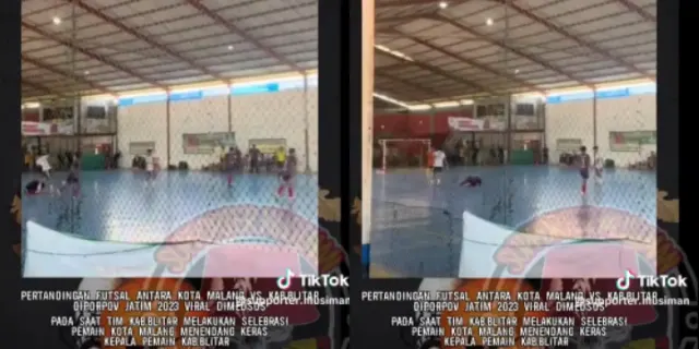 Mirip Aksi Mario Dandy, Video Atlet Futsal Ditendang Kepalanya saat Sujud Syukur Jadi Sorotan, Tante David Beri Komentar Menohok