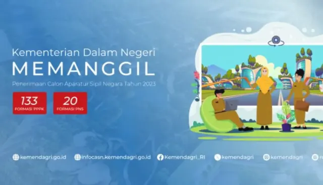 Daftar Formasi PPPK Tenaga Kesehatan Kemendagri Tahun 2023, Lengkap dengan Kriteria Pelamar