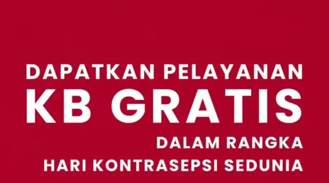 Layanan KB Gratis hingga 4 Oktober 2023, Bisa Datang ke Faskes Terdekat di Semarang
